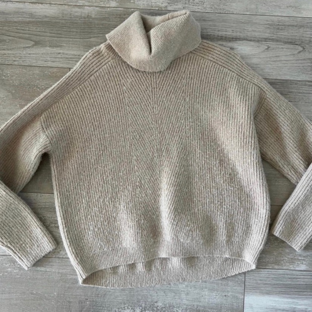 Turtleneck Wool Sweater